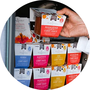 FRESH, CHILLED, CURRY SAUCES FOR THE FRIDGE