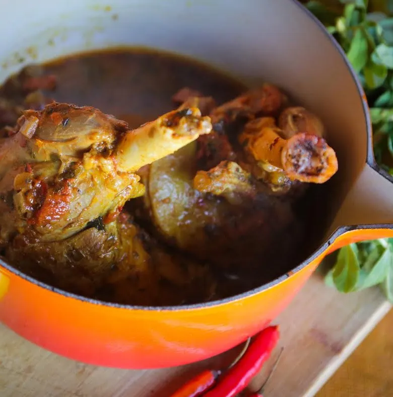 Rajasthani Lamb Shanks